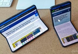 Samsung Apple smartphones dobráveis tecnologias