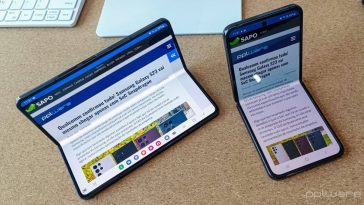 Samsung Apple smartphones dobráveis tecnologias