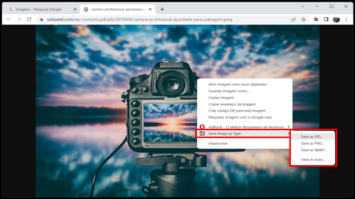 1667755205 536 Comment empecher Chrome denregistrer des images au format WebP