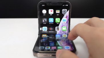I,agem do iPhone V, o dobrável que não é da Apple