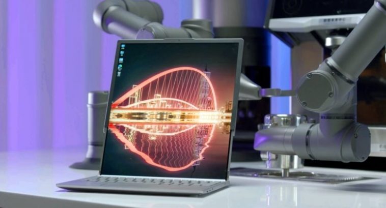 Lenovo présente le premier ordinateur portable au monde avec un écran extensible 1 Lenovo présente le premier ordinateur portable au monde avec un écran extensible