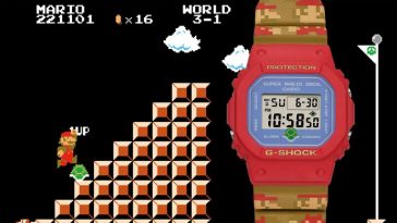 Casio lance une montre digitale inspirée du jeu Super Mario