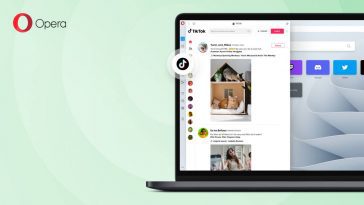 Opera TikTok novidade browser