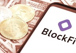 Ilustração falência BlockFi, empresa no mercado das criptomoedas