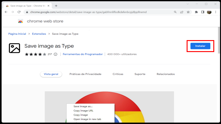 Comment empêcher Chrome d'enregistrer des images au format WebP 4 Comment empecher Chrome denregistrer des images au format WebP