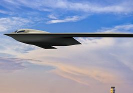 Imagem B21-Raider o bombardeiro nuclear furtivo