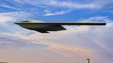 Imagem B21-Raider o bombardeiro nuclear furtivo