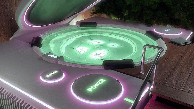 La vidéo d'une baignoire en forme de PlayStation devient virale sur Internet