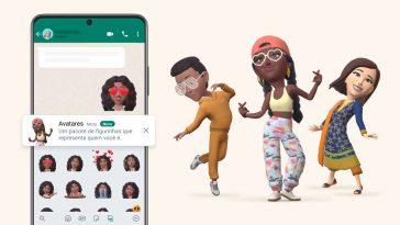 WhatsApp avatar expressar mensagens personalização