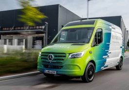 Elétrico eSprinter da Mercedes