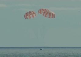 Artemis 1 : la capsule de la NASA plonge dans l'océan Pacifique