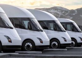 Tesla Semi camião elétrico testes