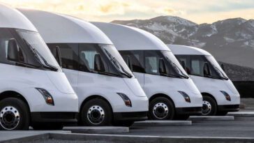 Tesla Semi camião elétrico testes