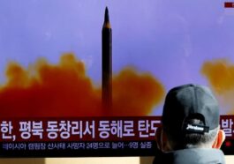 Coreia do Norte lançou hoje mísseis balísticos "não identificados"