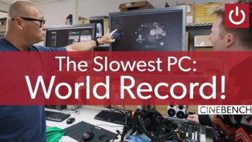 Le PC le plus lent du monde construit avec un processeur à 1 cœur