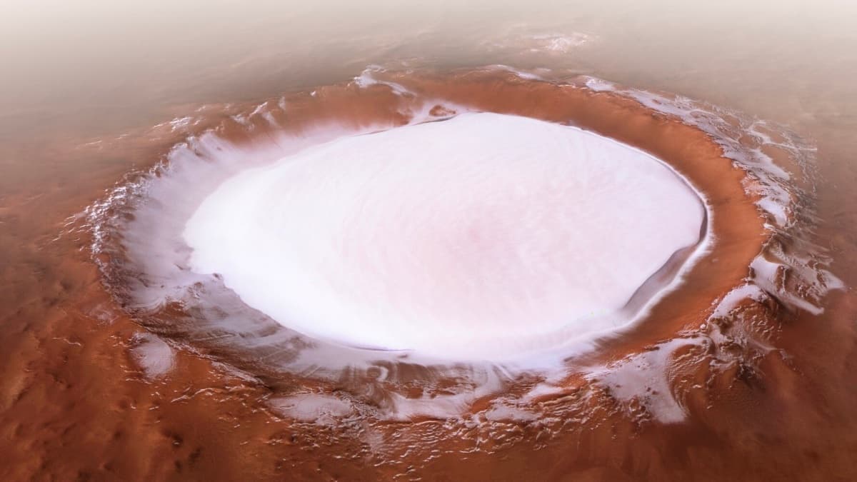 Vidéo : la neige tombe sur Mars et la NASA fait la fête