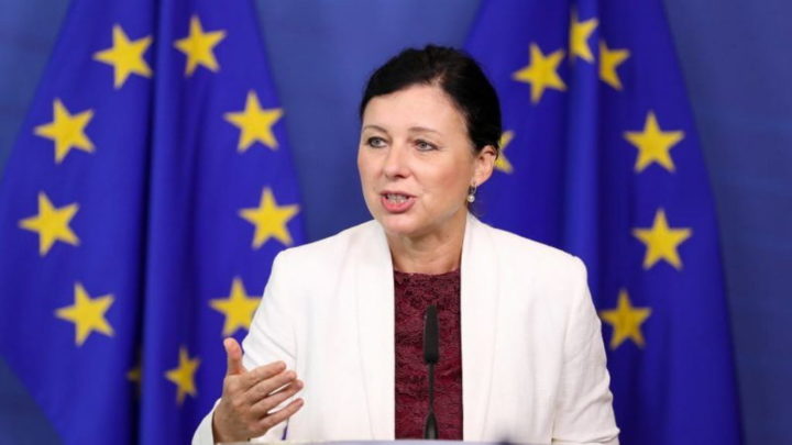 Věra Jourová, commissaire européenne