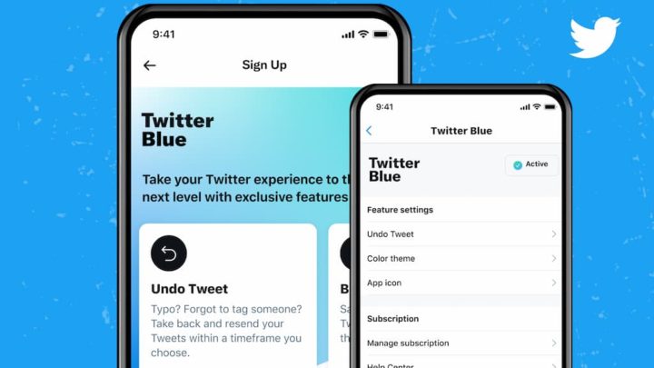 Twitter Blue : Nouveau système d'abonnement à partir de lundi