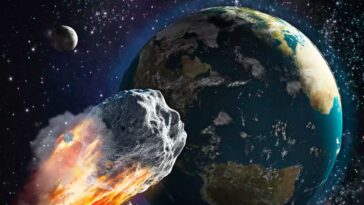 Ilustração asteroide 2010 XC15