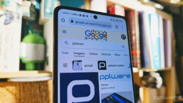 Chrome Android cartão Internet texto