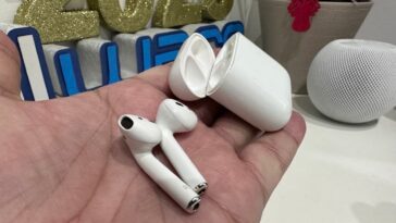 Ilustração AirPods Lite da Apple
