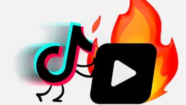 Ilustração do TikTok viral