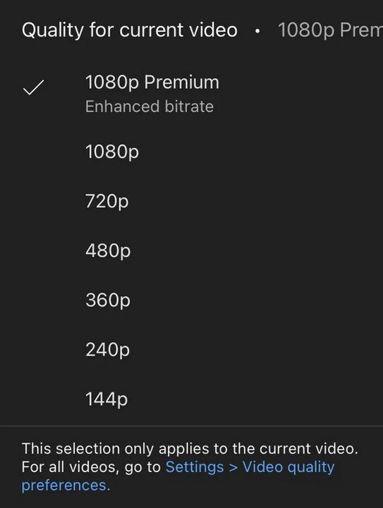 1080p Premium – quelle est cette fonctionnalite testee par YouTube