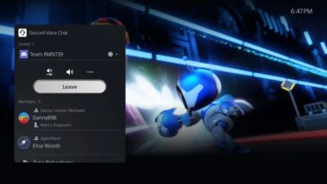 Atualização beta para a PS5 inclui finalmente chat por voz do Discord