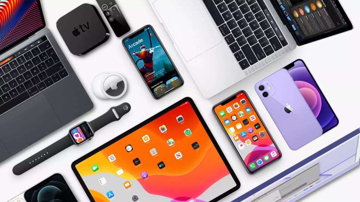Apple dispositivos ativos equipamentos