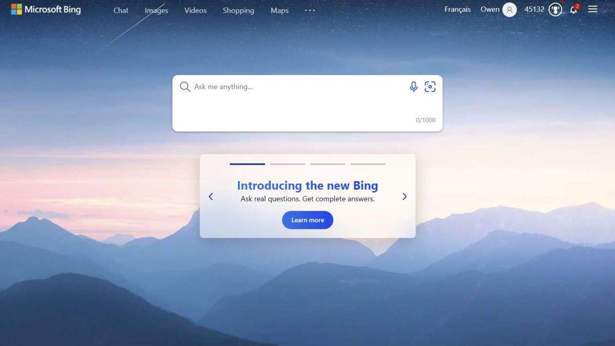 ChatGPT Bing Microsoft OpenAI pesquisa
