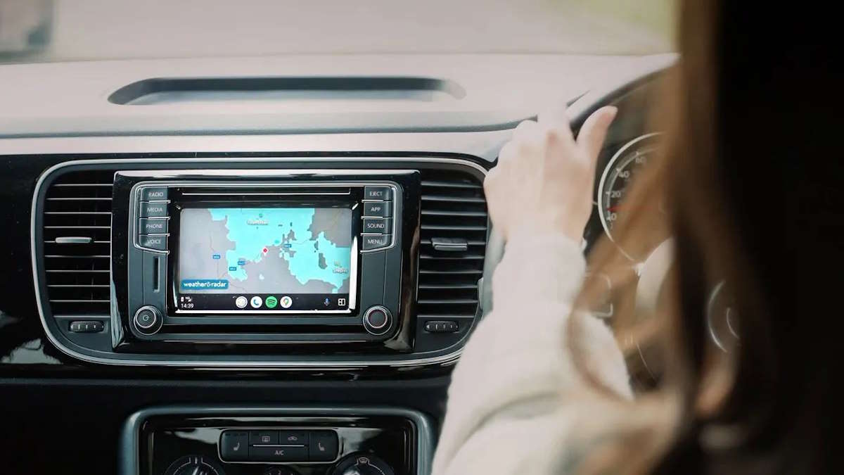 Google Android Auto chover app condução