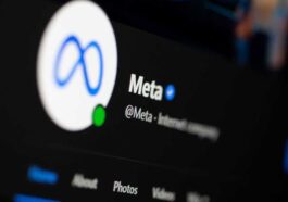 Meta Facebook Instagram azul subscrição
