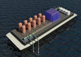 Sistema para remoção de dióxido de carbono da água do mar