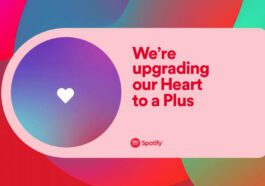 Spotify coração mais botão música