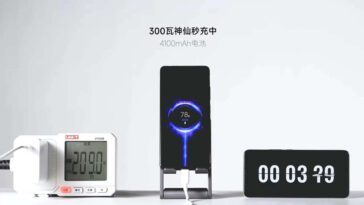 Xiaomi carregar 5 minutos smartphone 300W