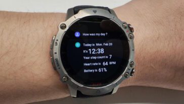 ChatGPT IA smartwatch Amazfit relógio