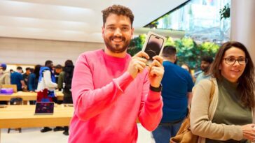 Imagem de jovem adulto que tem preferências pelo iPhone