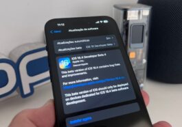 Imagem iOS 16.4 beta 4 no iPhone 14 Pro Max Apple