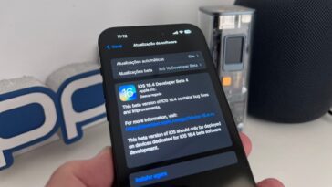Imagem iOS 16.4 beta 4 no iPhone 14 Pro Max Apple