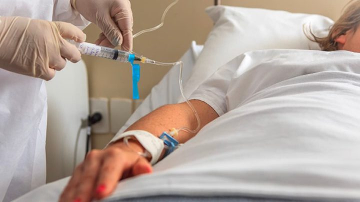 Image d'un patient atteint d'anémie falciforme