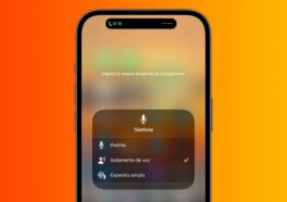 Imagem do Isolamento der voz no iOS 16.4