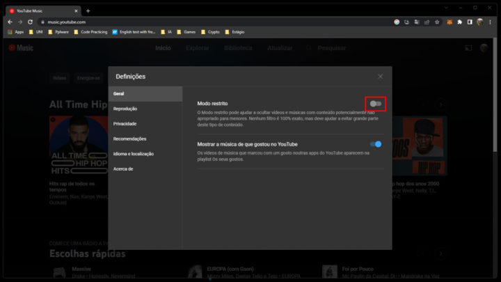 1679857504 585 Astuce Comment masquer du contenu explicite dans YouTube Music