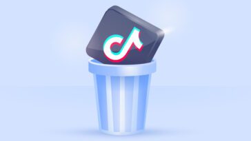 TikTok apagar conta rede social
