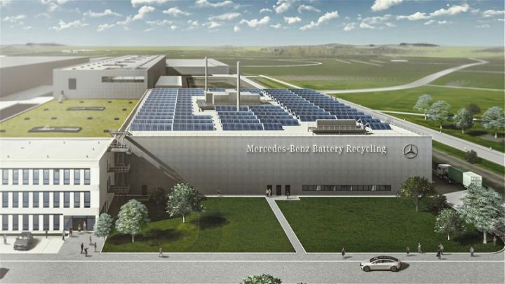 Mercedes va construire une usine de recyclage de batteries en