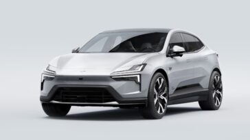 Imagem do Polestar 4, o novo SUV coupé elétrico da marca
