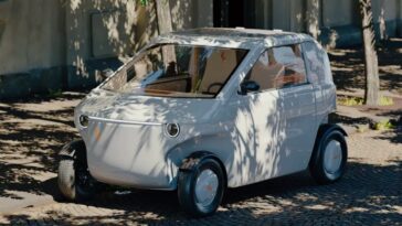 Imagem carro elétrico Luvly de 10 mil euros