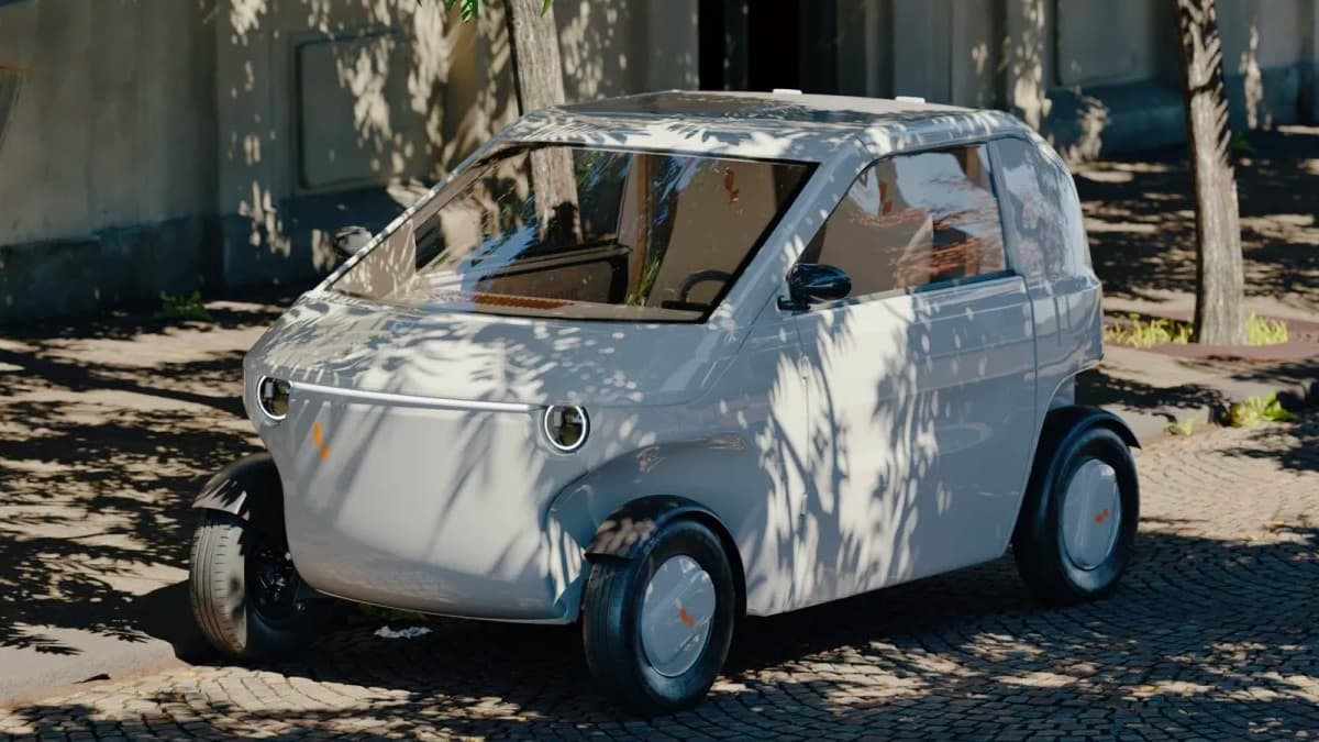 Imagem carro elétrico Luvly de 10 mil euros