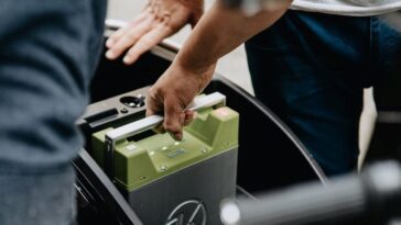 Bateria de carro elétrico