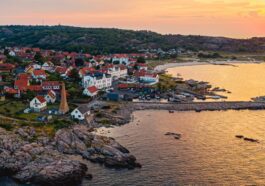 Imagem de Bornholm, uma ilha dinamarquesa situada no mar Báltico que sentiu estranhos abalos