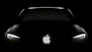 Ilustração Apple Car
